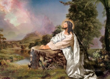  jesus Pintura Art%C3%ADstica - jesus vigilanca religioso cristiano